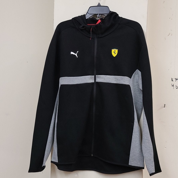 ferrari zip up sweatshirt